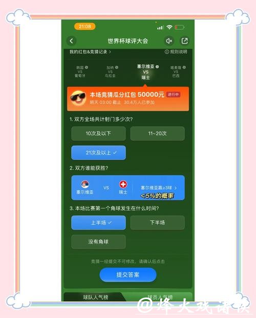 世界杯竞猜APP：丰富玩法全面解析